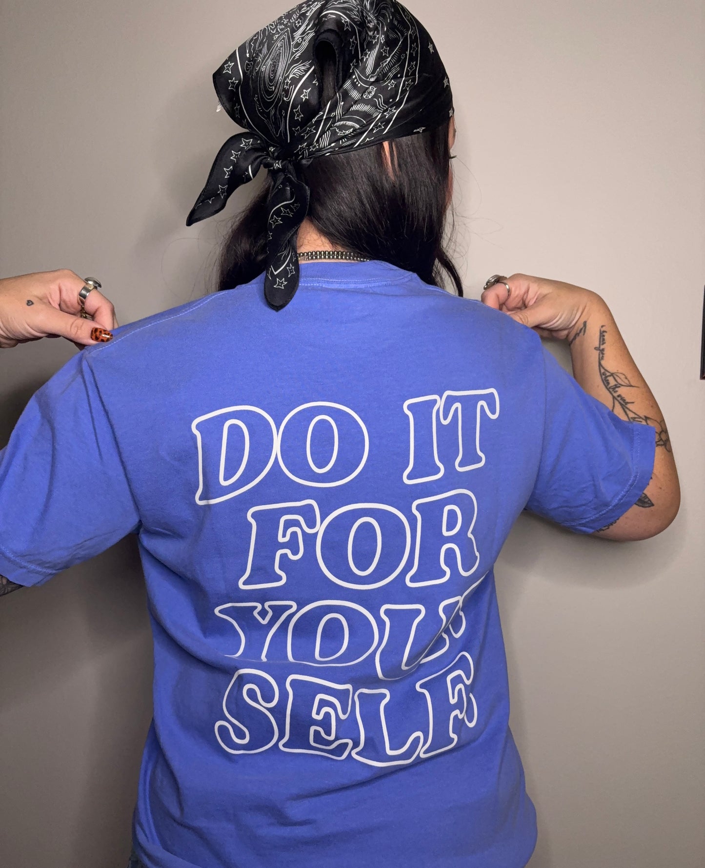 Happy Blue Positivi-Tee ◡̈