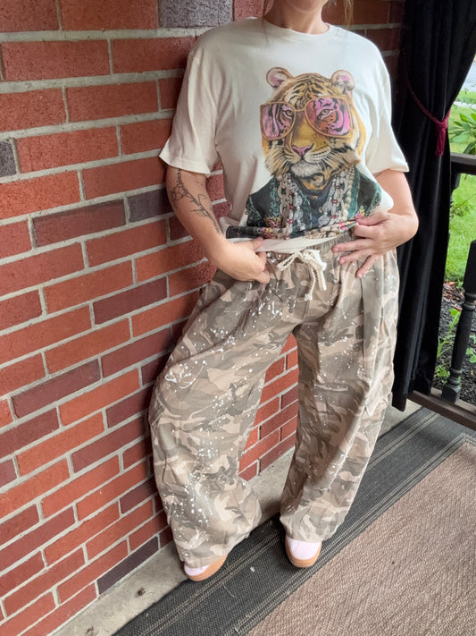 Camo Cargo Pants