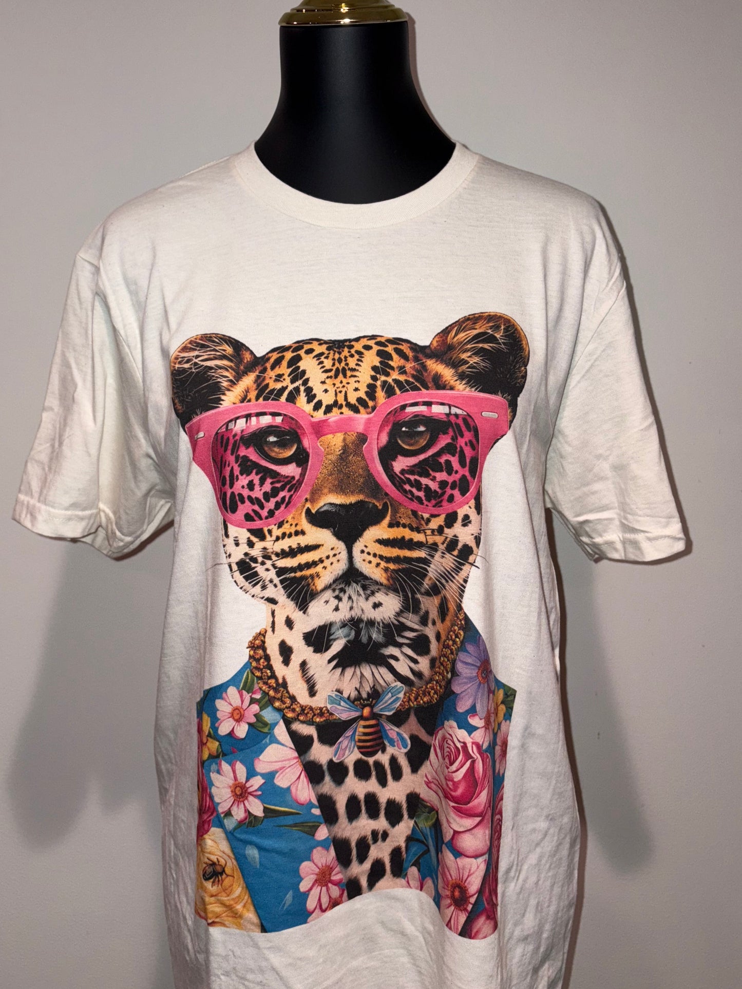 Leopard Bee T-Shirt