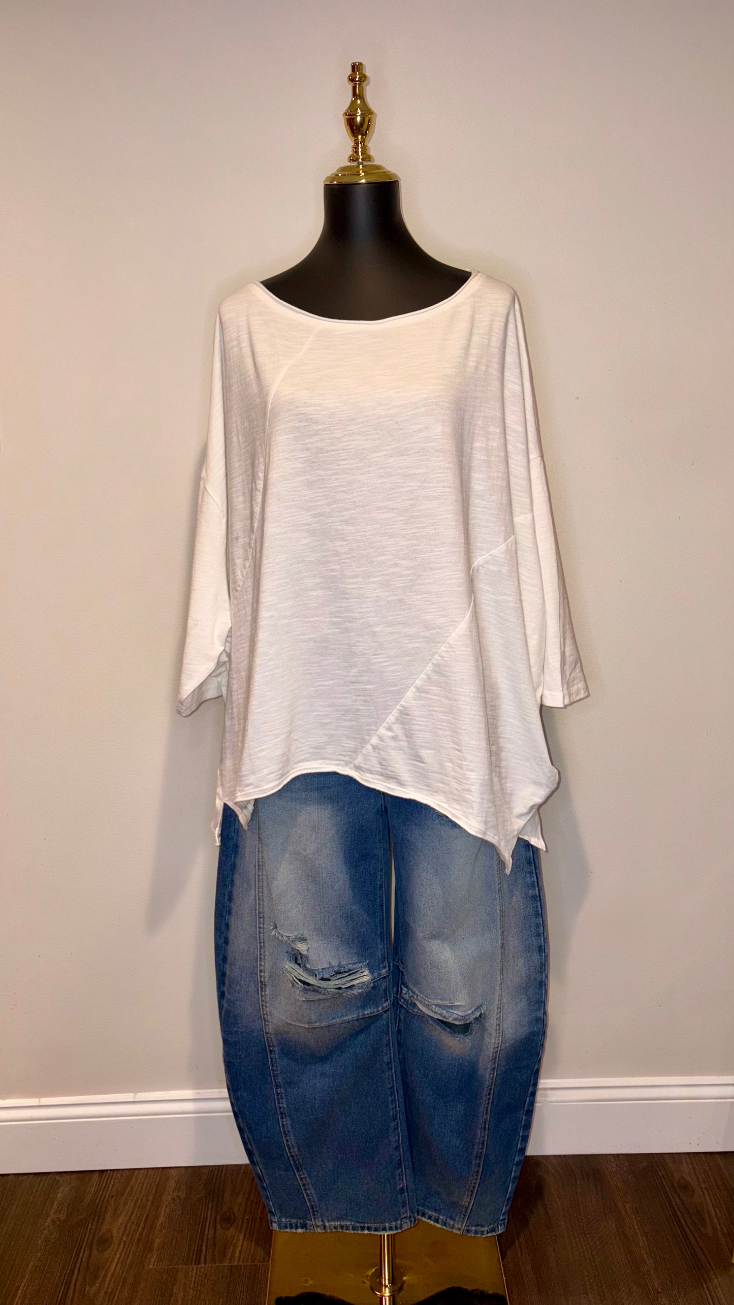 The Free Spirit Top – Parchment