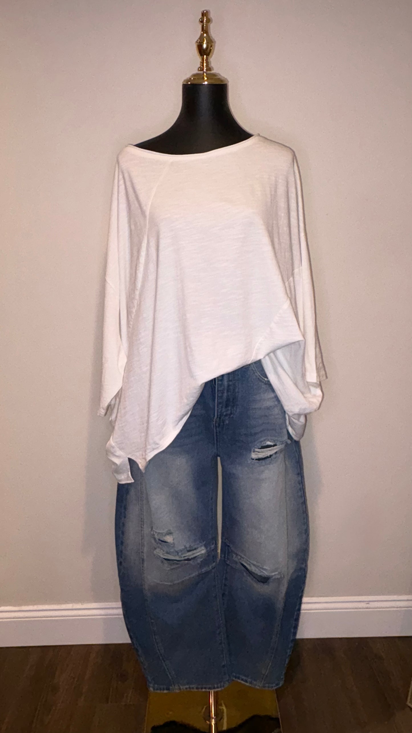 The Free Spirit Top – Parchment