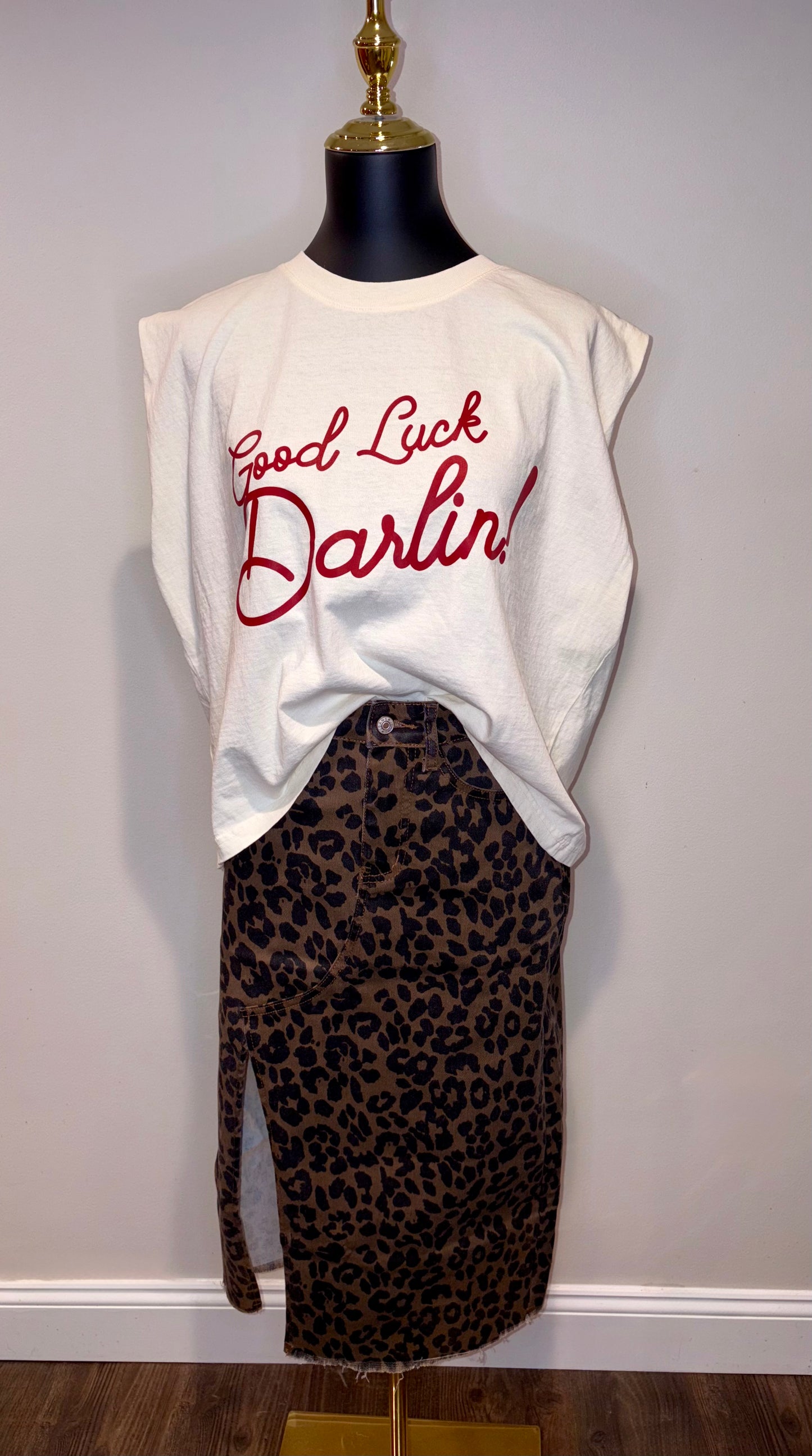 Wild Side Leopard Skirt