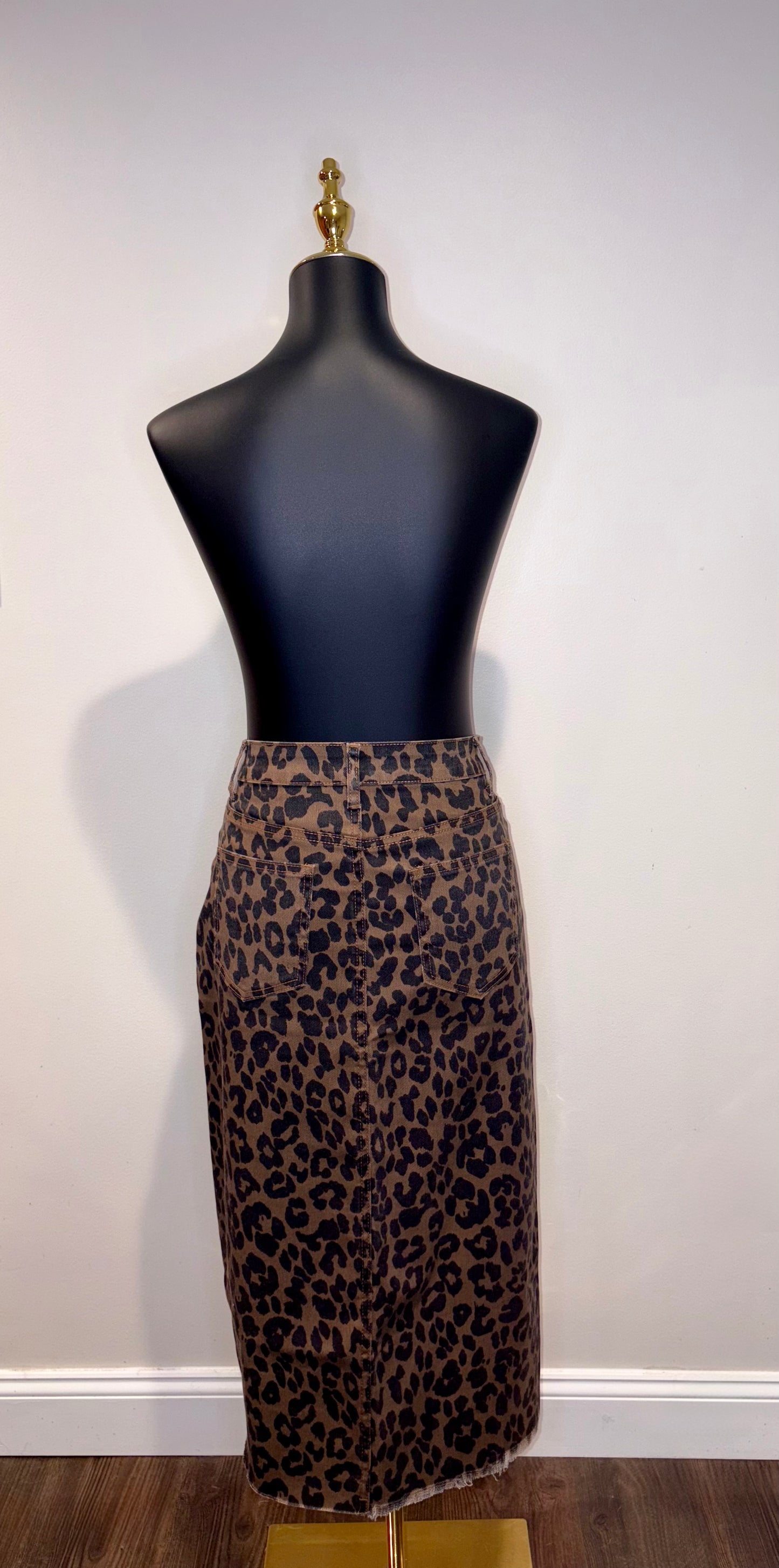 Wild Side Leopard Skirt