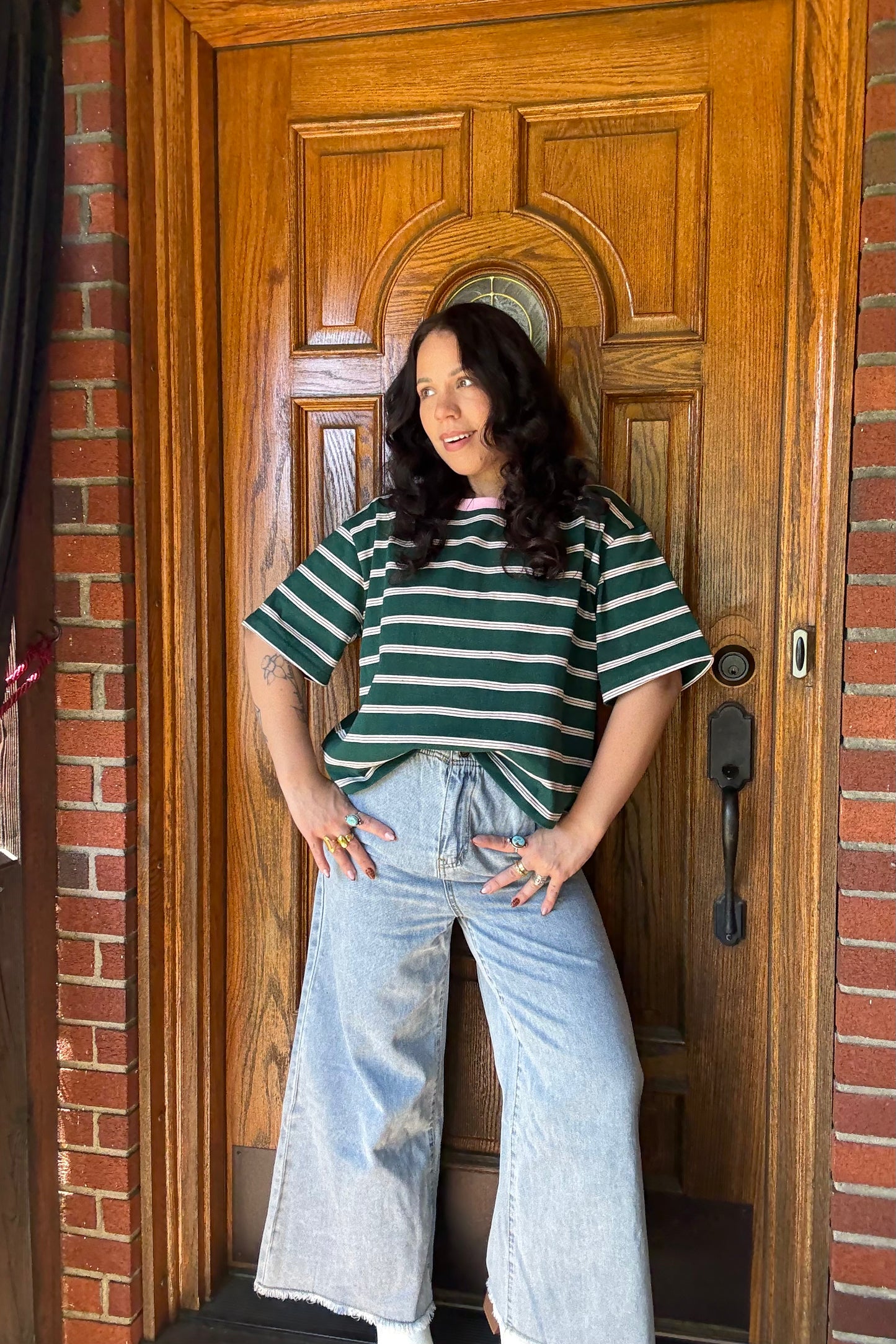 The Weekend Strip Tee
