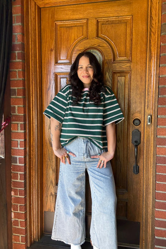 The Weekend Strip Tee