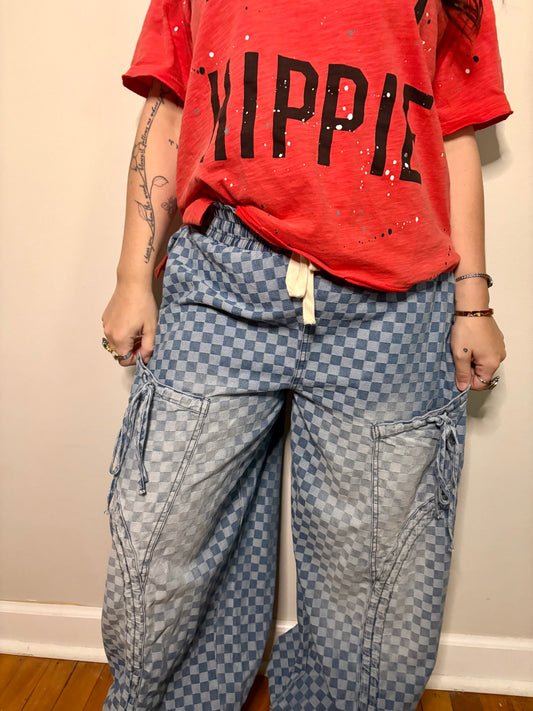 The Checkerboard Jogger Pants