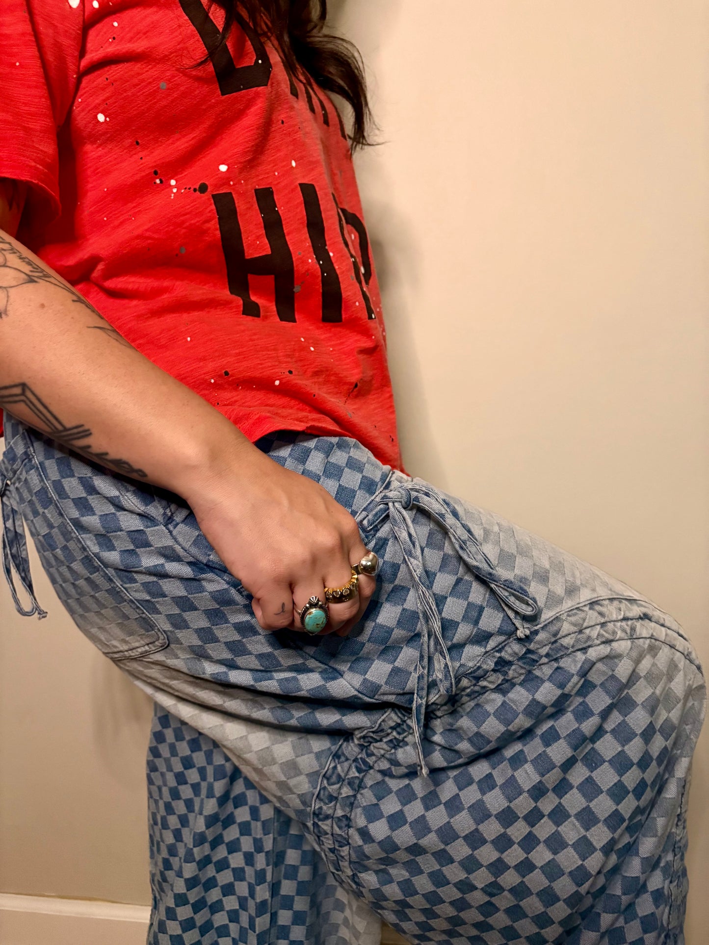 The Checkerboard Jogger Pants (One Remaining S)