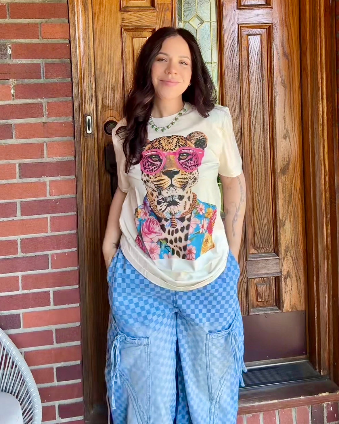 Leopard Bee T-Shirt