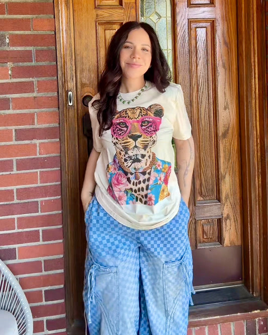 Leopard Bee T-Shirt