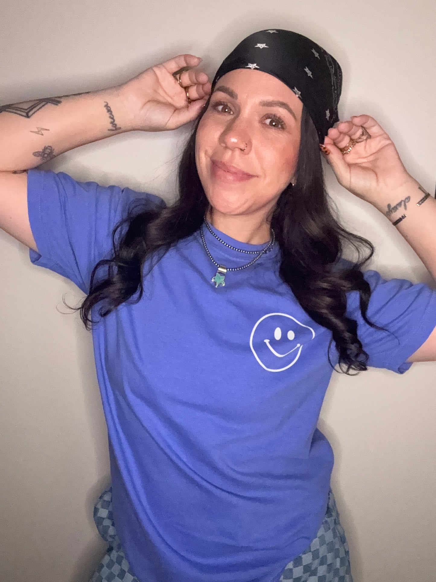 Happy Blue Positivi-Tee ◡̈