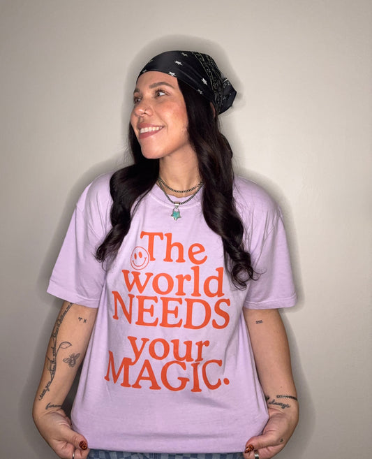 Purple Magic Positivi-Tee  ◡̈
