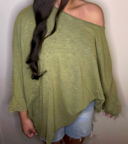 Ivy Be Free Jaded Gypsy Top - 2 Remaining
